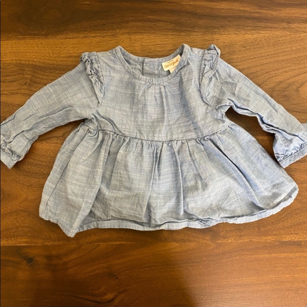 Cat & Jack Tunic Shirt Blue